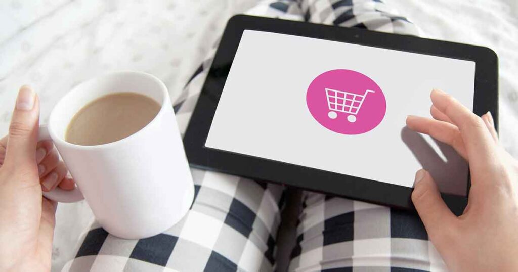 a customer looking an ecommerce site for small business