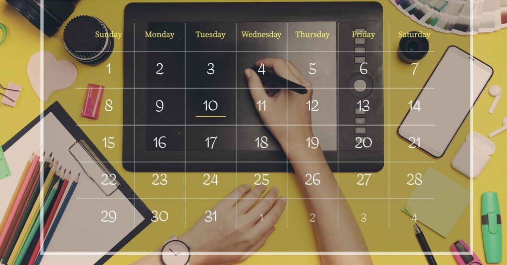 editorial calendar
