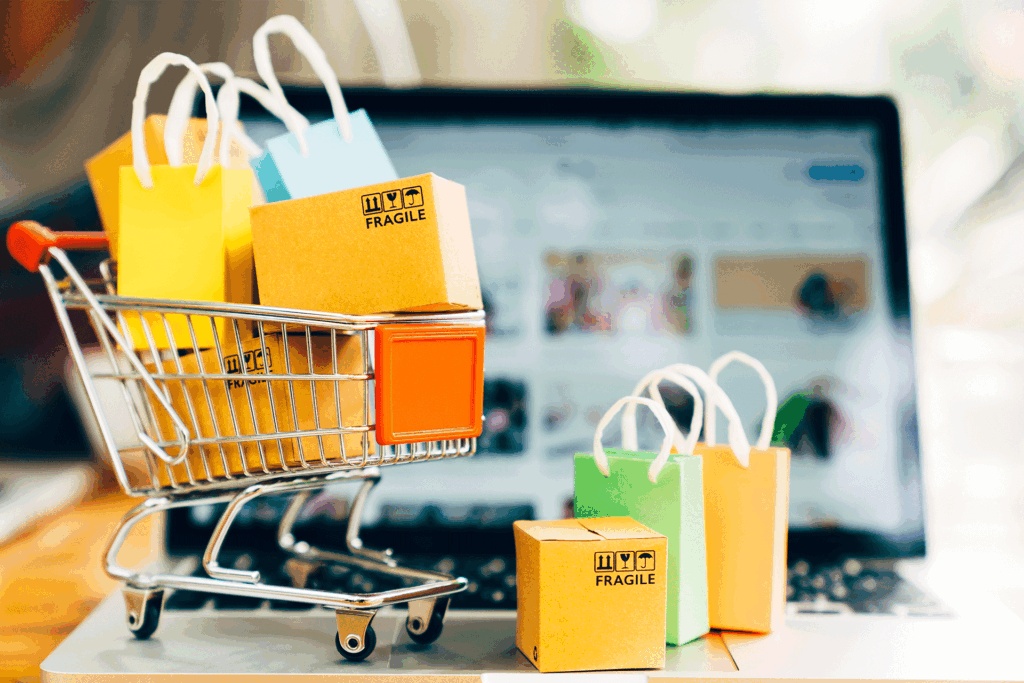 a representation of an ecommerce website