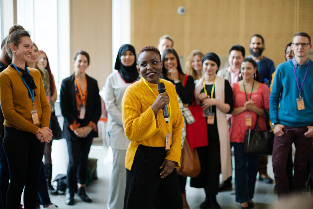 an successful event that has implemented eventbrite seo