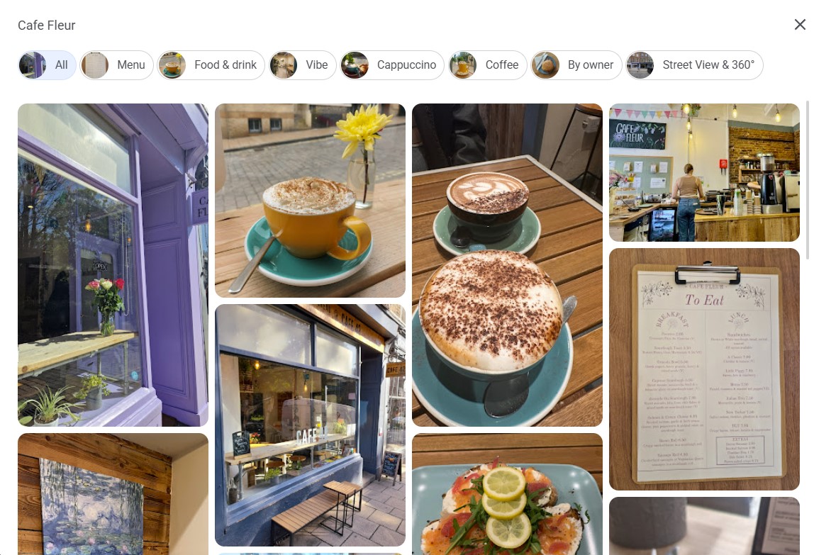 images of Cafe Fleur York from their Google Business Profile