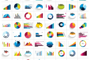 an example of infographics and SEO template graphs